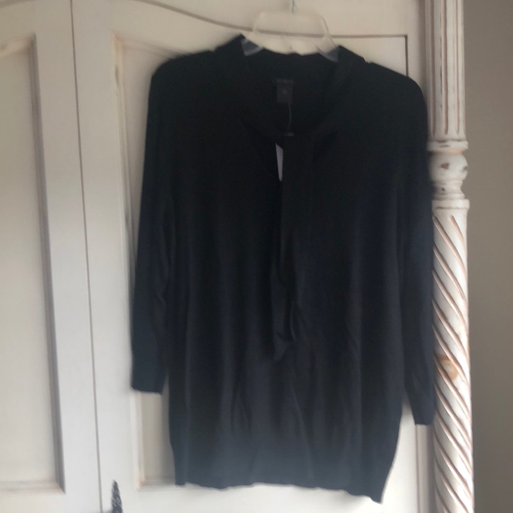 NWT Ann Taylor light weight sweater with tie and 3/4 sleeves..great buy!